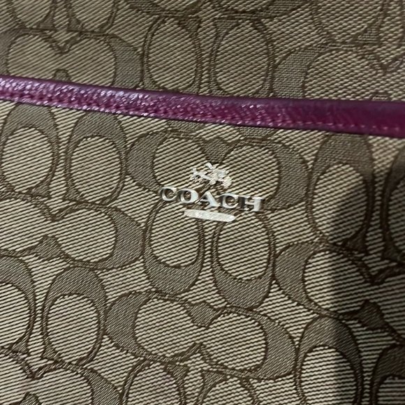 Fuchsia Coach Bag - Picture 2 of 5
